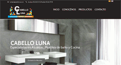 Desktop Screenshot of cabelloluna.com